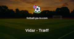 PostNord-ligaen: Vidar - Træff