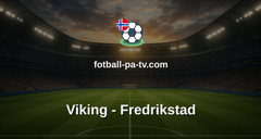 Eliteserien: Viking - Fredrikstad