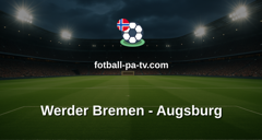 Bundesliga: Werder Bremen - Augsburg