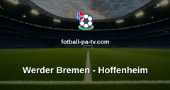 Bundesliga: Werder Bremen - Hoffenheim