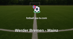 Bundesliga: Werder Bremen - Mainz