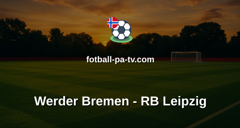 Bundesliga: Werder Bremen - RB Leipzig
