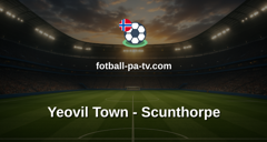 National League: Yeovil Town - Scunthorpe