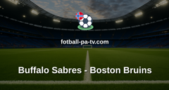 NHL: Buffalo Sabres - Boston Bruins