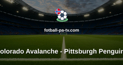 NHL: Colorado Avalanche - Pittsburgh Penguins