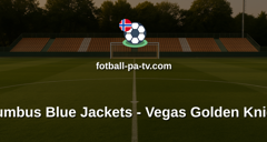 NHL: Columbus Blue Jackets - Vegas Golden Knights