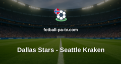 NHL: Dallas Stars - Seattle Kraken