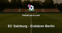 Champions Hockey League: EC Salzburg - Eisbären Berlin