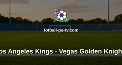 NHL: Los Angeles Kings - Vegas Golden Knights