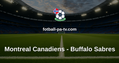 NHL: Montreal Canadiens - Buffalo Sabres
