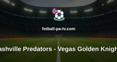 NHL: Nashville Predators - Vegas Golden Knights