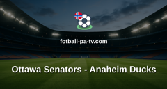 NHL: Ottawa Senators - Anaheim Ducks