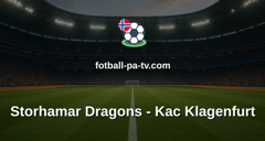 Champions Hockey League: Storhamar Dragons - Kac Klagenfurt
