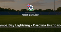 NHL: Tampa Bay Lightning - Carolina Hurricanes