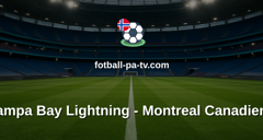 NHL: Tampa Bay Lightning - Montreal Canadiens