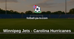 NHL: Winnipeg Jets - Carolina Hurricanes