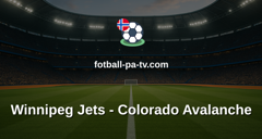 NHL: Winnipeg Jets - Colorado Avalanche